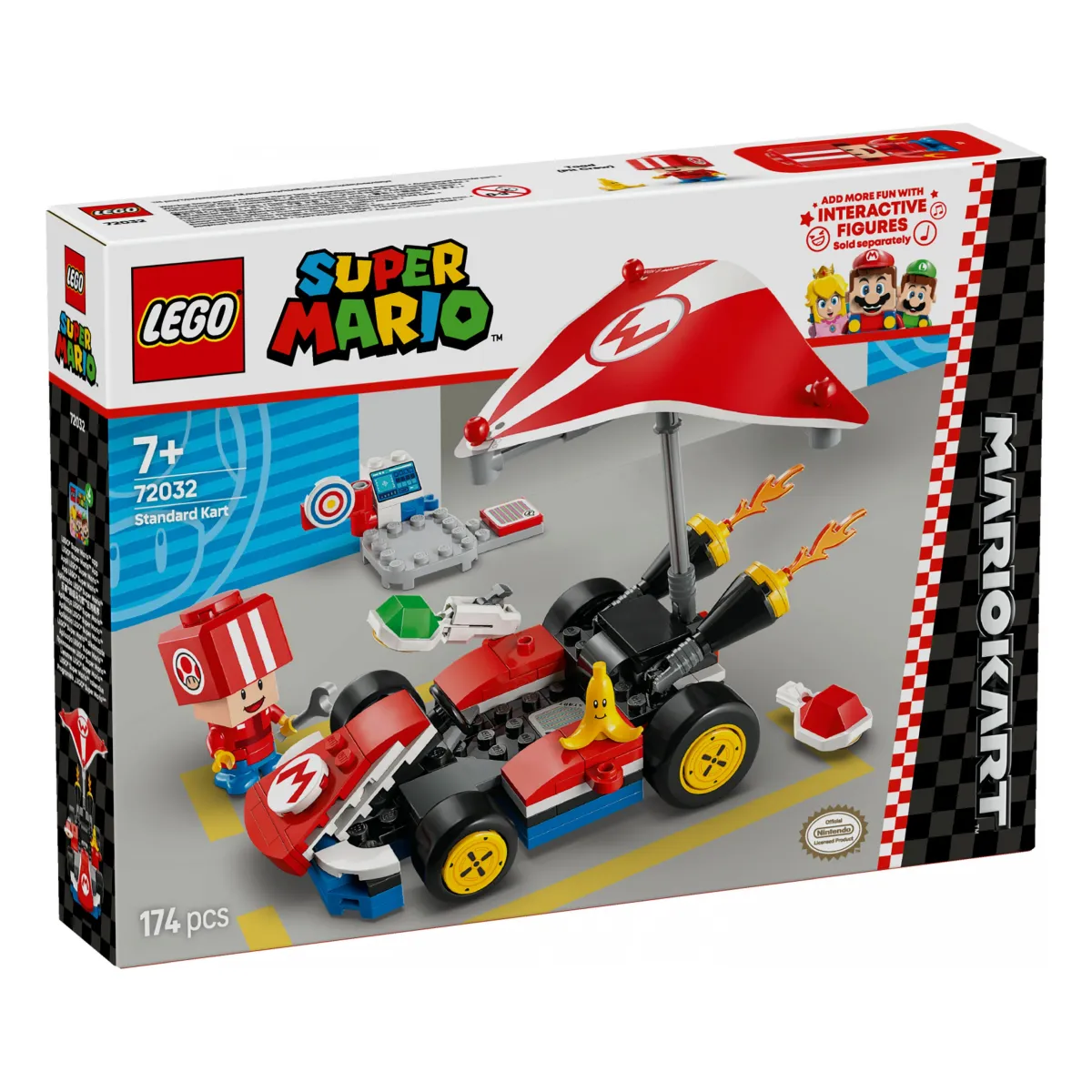 LEGO® Super Mario Mario Kart – Standard–Kart 72032