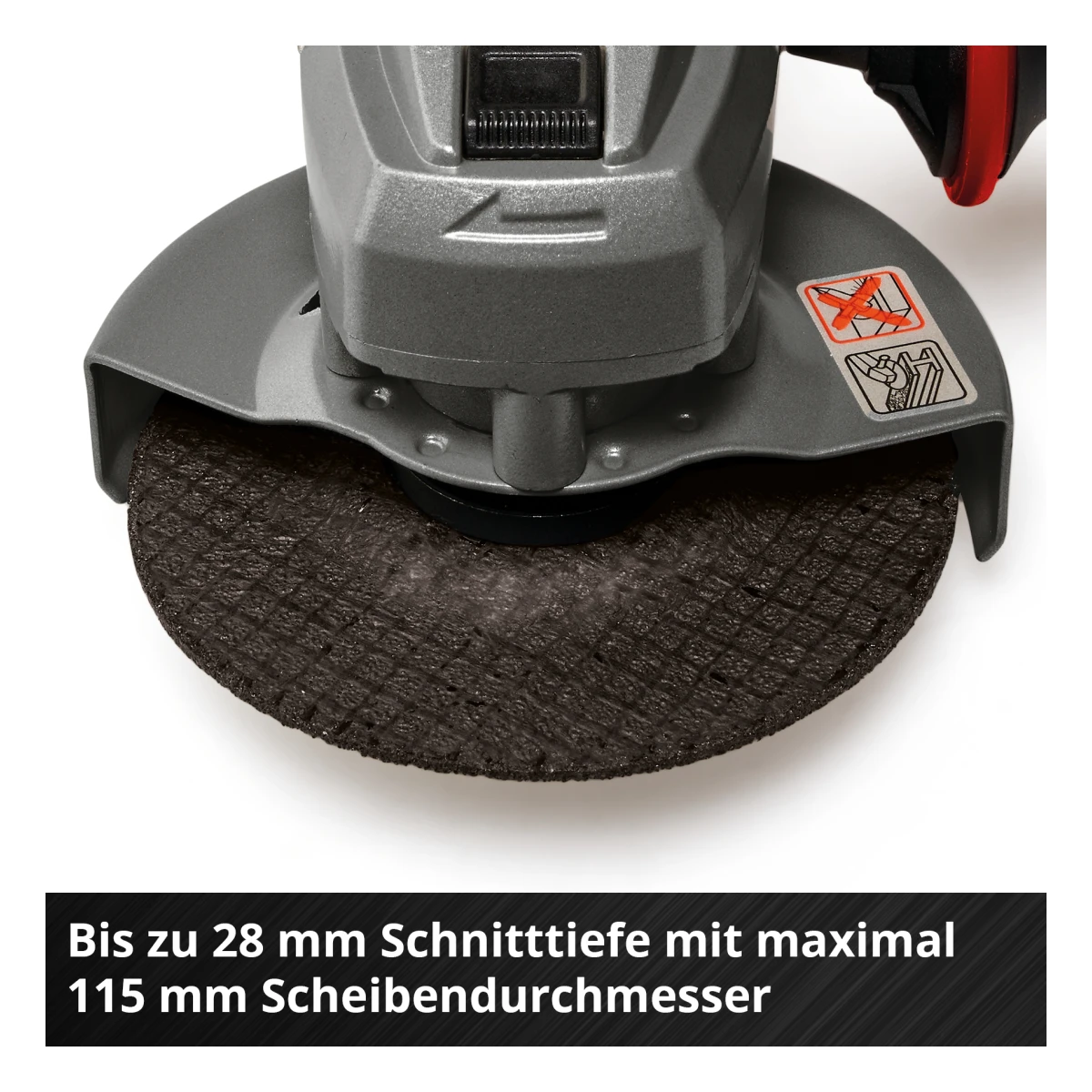 Einhell Akku-Winkelschleifer TE-AG 18/115 Li-Solo