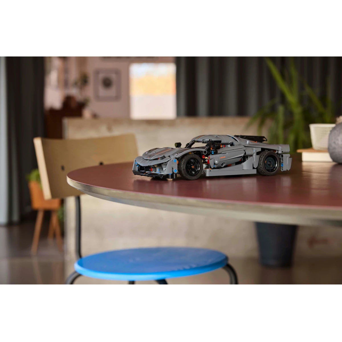 LEGO® Technic Koenigsegg Jesko Absolut Supersportwagen in Grau 42173