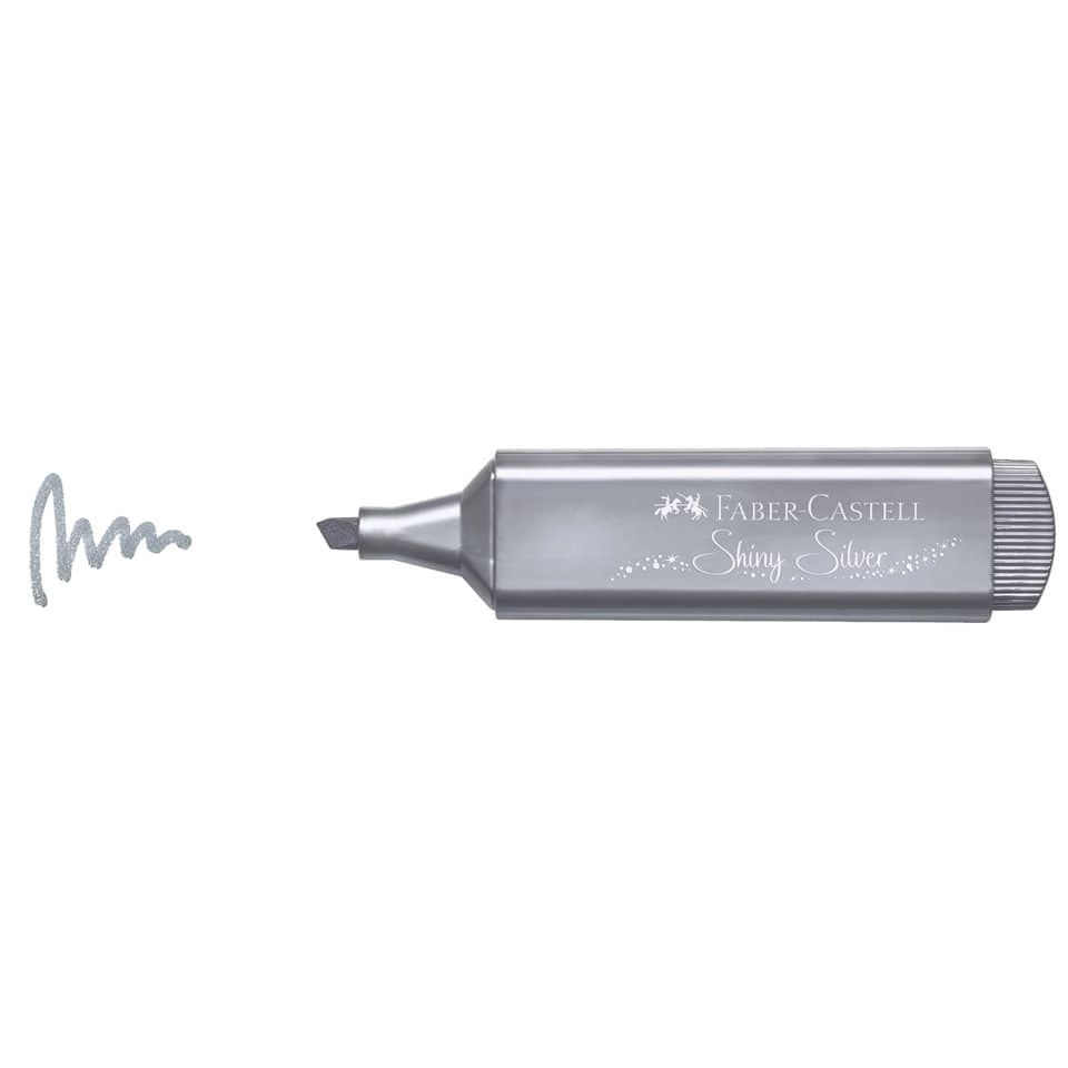 Textmarker TL 46 Metallic - silber