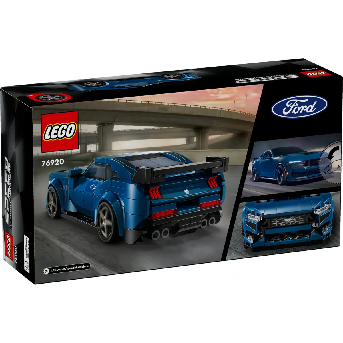 LEGO® Speed Ford Mustang Dark Horse Sportwagen 76920