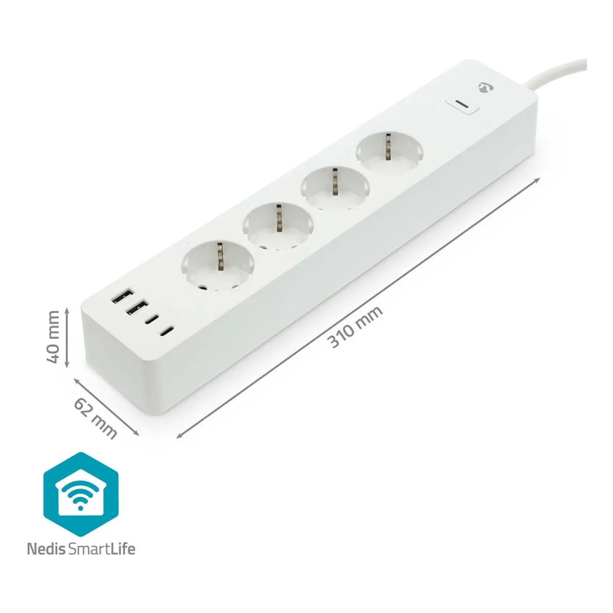 Nedis SmartLife Power Strip