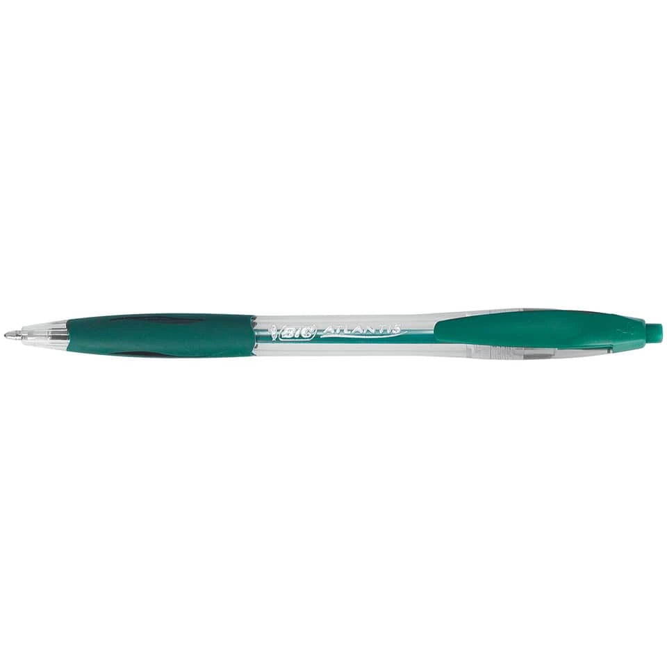 BiC Druckkugelschreiber ATLANTIS® Classic - 0,4 mm, grün