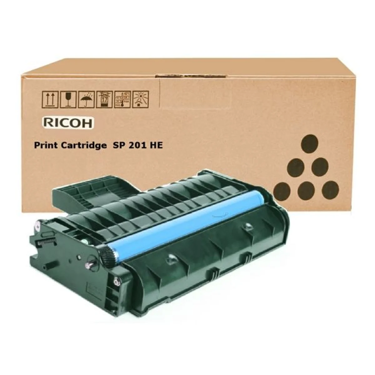 Ricoh Toner 'TYPE SP 201 HE' schwarz 2.600 Seiten